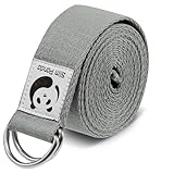 Slim Panda Baumwolle Yoga Gurt - Praktisches Yogagurt Zubehör für Dehnen und Fitness, Yoga Band...