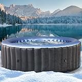 BRAST Whirlpool aufblasbar MSpa Bergen für 4-8 Personen | viele Größen Ø180-224cm | In- Outdoor...