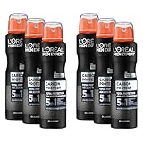 L'Oréal Men Expert Deo für Männer, 5-in-1 Deospray gegen Geruchsbildung, Nässe, Bakterien und...