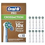 Oral-B Pro CrossAction — ORIGINAL Aufsteckbürsten für Elektrische Zahnbürste — Überlegene...