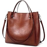Mabecol Damen Shopper Tasche Groß PU Leder Handtasche Schultertasche Umhängetasche Tote Bag...