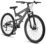 Licorne Bike Strong 2D Premium Mountainbike in 26, 27.5 und 29 Zoll Fahrrad für Jungen Mädchen...