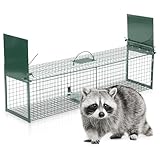 Garthein - Lebendfalle 105 cm Extra starker Draht für Marder, Katzen & Waschbären - Kastenfalle...