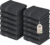 Utopia Towels - 12er Pack Seiftücher mit Aufhängeschlaufen 30x30 cm, aus 100% Baumwolle weiche und...