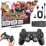 Retro Konsole Spielkonsole Retrolink Game Stick, 21700+ Spiele mit 2 Gamepads, HDMI Plug & Play...