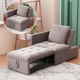 Schlafsofa Klein, Einzel-Sofa, Bett, Stuhl, 3-in-1-Sessel, Klappsofa & Schlafhocker mit...
