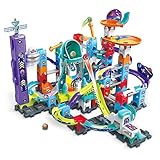 VTech Marble Rush - Space Magnetic Set XL300 E – Interaktive Murmelbahn mit spannenden...