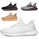 SSERHEHK Sportschuhe Laufschuhe Atmungsaktiv Leichte Turnschuhe Gym Fitness Sneaker für Herren...