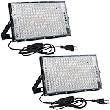 CREATESTAR LED Strahler Warmweiß 150W 2er, 3000K Warmweiß LED Fluter, LED Strahler mit...