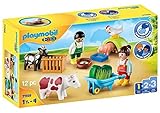 PLAYMOBIL 1.2.3 71158 Spielspaß auf dem Bauernhof, Lernspielzeug & Motorikspielzeug für...