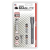 Mag-Lite LED Mini AAA Taschenlampe bis zu 84 Lumen, 12,5 cm, inkl. 2 Micro-Batterien und...