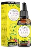 Vegan Kids All-in-One Tropfen - Vitamin B12+B2+B6+B9 Folsäure + Zink + Eisen + Selen + Natrium +...