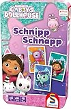 Schmidt Spiele 51610 Gabby's Dollhouse, Schnipp Schnapp, Reisespiel in Einer Metalldose