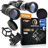 Adler Focus Fernglas 10x50, Testsieger für Erwachsene, Eagle-Eye-Technologie, 22mm HD Augenmuschel,...