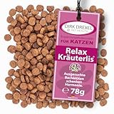 Dirk Drexel Relax Kräuterlis für Katzen 78g | Angst und Stress | mit Bachblüten | Innere Ruhe |...