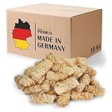 Direkt vom deutschen Hersteller - FEUER PRIMUS (10 kg) Anzündwolle Brennholz-, Kaminscheite-,...