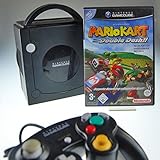 Nintendo Gamecube schwarz mit Mario Kart Double Dash