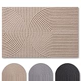 Blumtal Fußmatte 60x90 cm - rutschfeste Schmutzfangmatte - Fußabtreter mit Muster - Fußmatten...