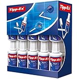 Tipp-Ex Korrekturfluid, Rapid 25 ml Value Pack, 20 Stück, weiß