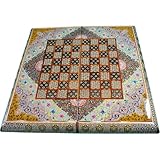 Sammelung von Backgammon-Schachbretter, Handgefertigt aus Holz, Intarsien-Design, handbemalt,...