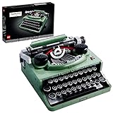 LEGO Ideas Schreibmaschine 21327 Bauset für Erwachsene, Sammlerstück, Retro-Display-Modell,...