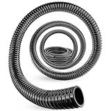 Poppstar PVC Teichschlauch 10m, 25mm ID 29mm AD (1 Zoll) Förderschlauch, Spiralschlauch für...