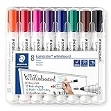 STAEDTLER Whiteboard-Marker Lumocolor, trocken und rückstandsfrei abwischbar von Whiteboards, ca. 2...