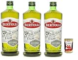 3x Bertolli Natives Olivenöl Extra Originale, 1er Pack (3 x 1000 ml) + Italian Gourmet Polpa