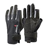 Musto Essential Sailing Lange Fingerhandschuhe in Schwarz - Erwachsene Unisex - Ideal für das ganze...