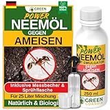 GREEN GUARDIA Neemöl zur Pflanzenpflege – Konzentrat mit Emulgator, auch bei Ameisenbefall...