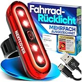 NEXTCOVER® Rücklicht Fahrrad mit [VisionLux] LEDs und Bremslicht I StVZO zugelassen I LED...
