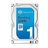 Seagate Desktop ST1000DX001 SSHD 1TB Interne Hybrid-Festplatte ((3,5 Zoll) 7200rpm, 64MB Cache, SATA...
