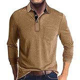 Generisch Langarmshirt Herren Baumwolle, Camouflage Funktionsunterhemd Rundhals...