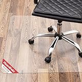 Floordirekt PRO - Bürostuhl Unterlage - transparente Bodenschutzmatte für Hartböden - Bodenmatte,...