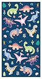 Theonoi Kinder Handtuch Badetuch Strandtuch Duschtuch für Mädchen und Jungen 100% Baumwolle 70x140...