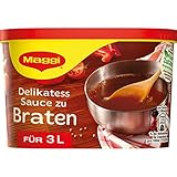 Maggi Delikatess Sauce zu Braten dunkle Sauce zu Fleisch 277g