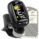 BELFORT® TuneMax kompakter Clip-On Tuner für alle Instrumente - Universal-Stimmgerät für...