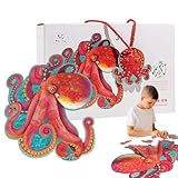 Glitzer-Bodenpuzzle, Cartoon-Puzzle für Kinder | Lernspielzeug mit Glitzer-Puzzle - Niedliches...