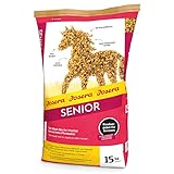 JOSERA Senior (1 x 15 kg) | PFERD SENIOR | Premium Pferdefutter für ältere & schwerfuttrige Pferde...