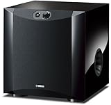 Yamaha NS-SW200 Front Firing-Subwoofer mit patentiertem Twisted Flare Port Bassreflexrohr...