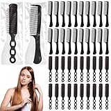 Tressify 48-teiliges Haarpflege-Set, 24 Bürsten & 24 Kämme, einzeln verpackt für Hygiene, ideal...