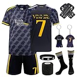 Kitimi Fußballtrikots für Kinder, No.7 Hause/Auswärts Fußball Trikot mit Beinhaltet Shorts...