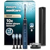 Philips Sonicare DiamondClean elektrische Zahnbürste der 9000er Serie – Schallzahnbürste,...