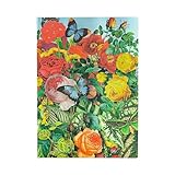 Butterfly Garden Midi Lined Softcover Flexi Journal (176 pages) (Nature Montages)