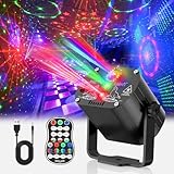 Tyonto Discokugel,Musikgesteuert Discolicht Partylicht 60 Verschiedene Muster Strobe-Effekt...