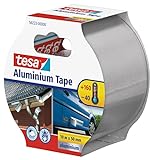 tesa Aluminium Klebeband/Selbstklebendes Aluminiumband für Reparaturen von metallischen...