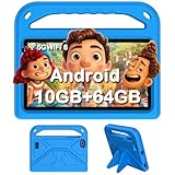 DMOAO Tablet 7 Zoll, Tablet Android 14 mit 5G Wi-Fi 6, 10GB RAM + 64GB ROM (512GB SD),...