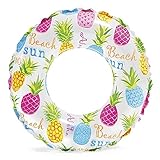 Intex Kinder Lively Print Swim Rings Lively Print Swim Rings, Pink Octopus/Coral Reef Fish/Realistic...