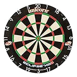 Unicorn Dart Board Eclipse Hd2 Tv Edition Bristle Board, Schwarz, Einheitsgröße