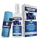 Veddelholzer 250 ml Bildschirmreiniger Set – Displayreiniger mit Mikrofasertuch & Tastaturpinsel...